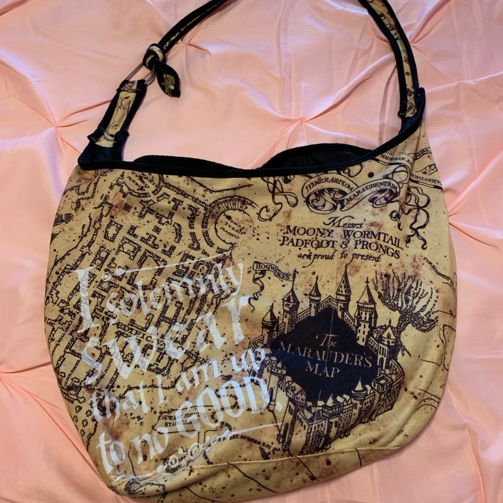 Harry Potter Marauders Map crossbody